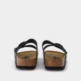 Sandals Arizona NL in Black Leather