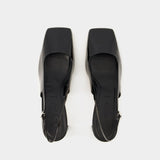 Eliza Sandals - Aeyde - Leather - Black