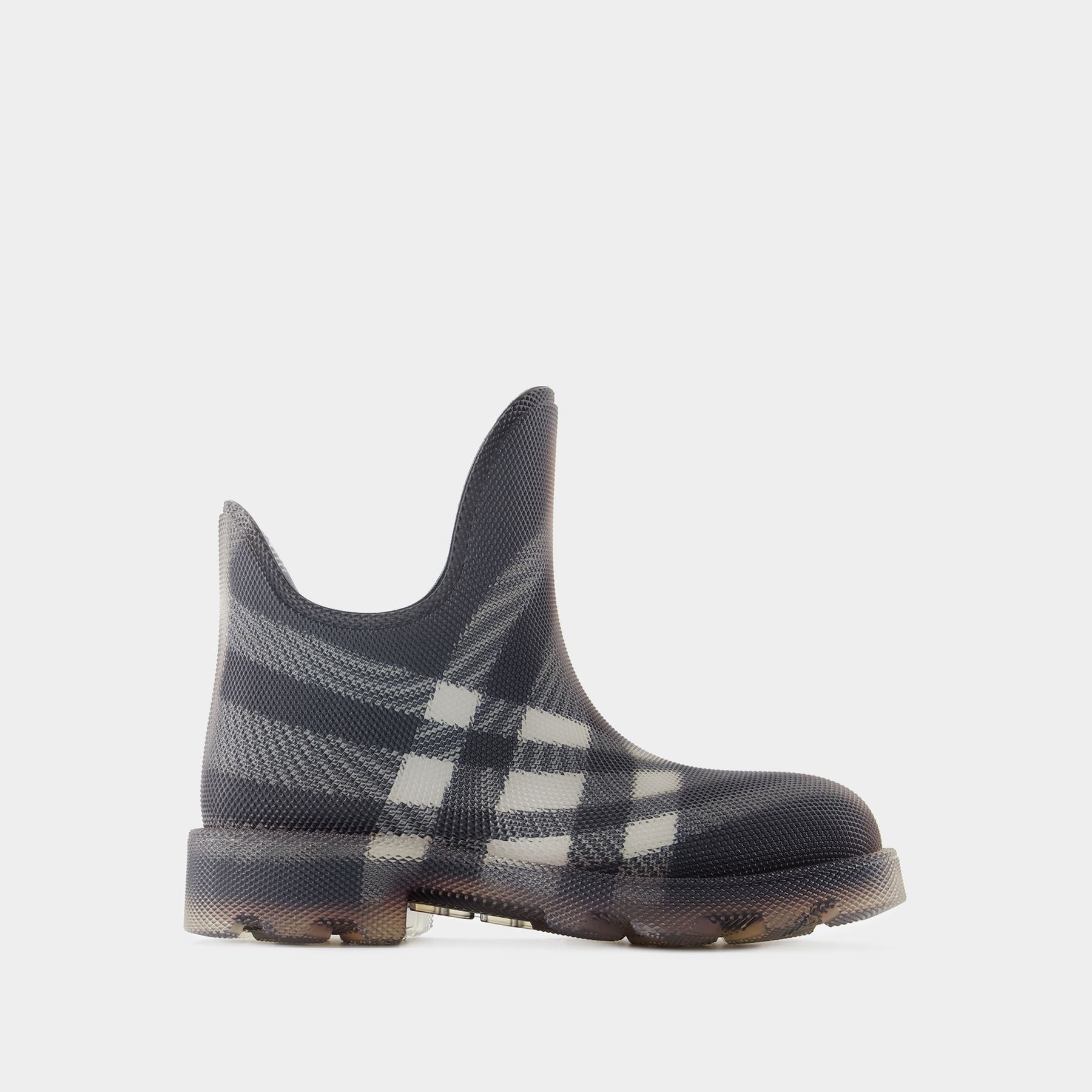 Lf Marsh Low Ankle Boots Burberry Rubber Black