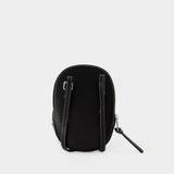 Midi Cap Hobo Bag - J.W. Anderson - Black - Leather