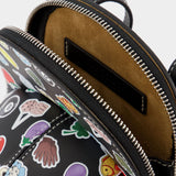 Midi Cap Hobo Bag - J.W. Anderson - Black - Leather