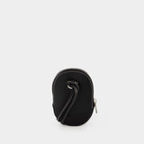 Nano Cap Hobo Bag - J.W. Anderson - Black - Leather