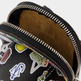 Nano Cap Hobo Bag - J.W. Anderson - Black - Leather