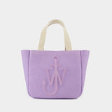 Cabas Tote Bag - J.W. Anderson - Lilac - Cotton