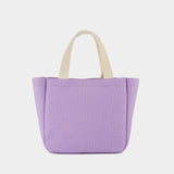 Cabas Tote Bag - J.W. Anderson - Lilac - Cotton