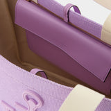 Cabas Tote Bag - J.W. Anderson - Lilac - Cotton