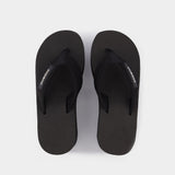 Wedge Sandals - Coperni - Synthetic - Black
