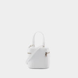 Croc-Effect Vanit-E - Coperni - Leather - White