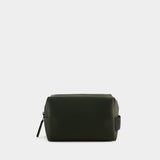Small Wash Bag - RAINS - Synthetic - Green