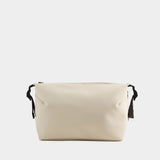 Hilo Wash Bag - RAINS - Synthetic - White
