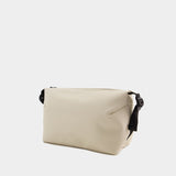 Hilo Wash Bag - RAINS - Synthetic - White