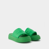 Green Sporty Mix Plant-Based Sandals