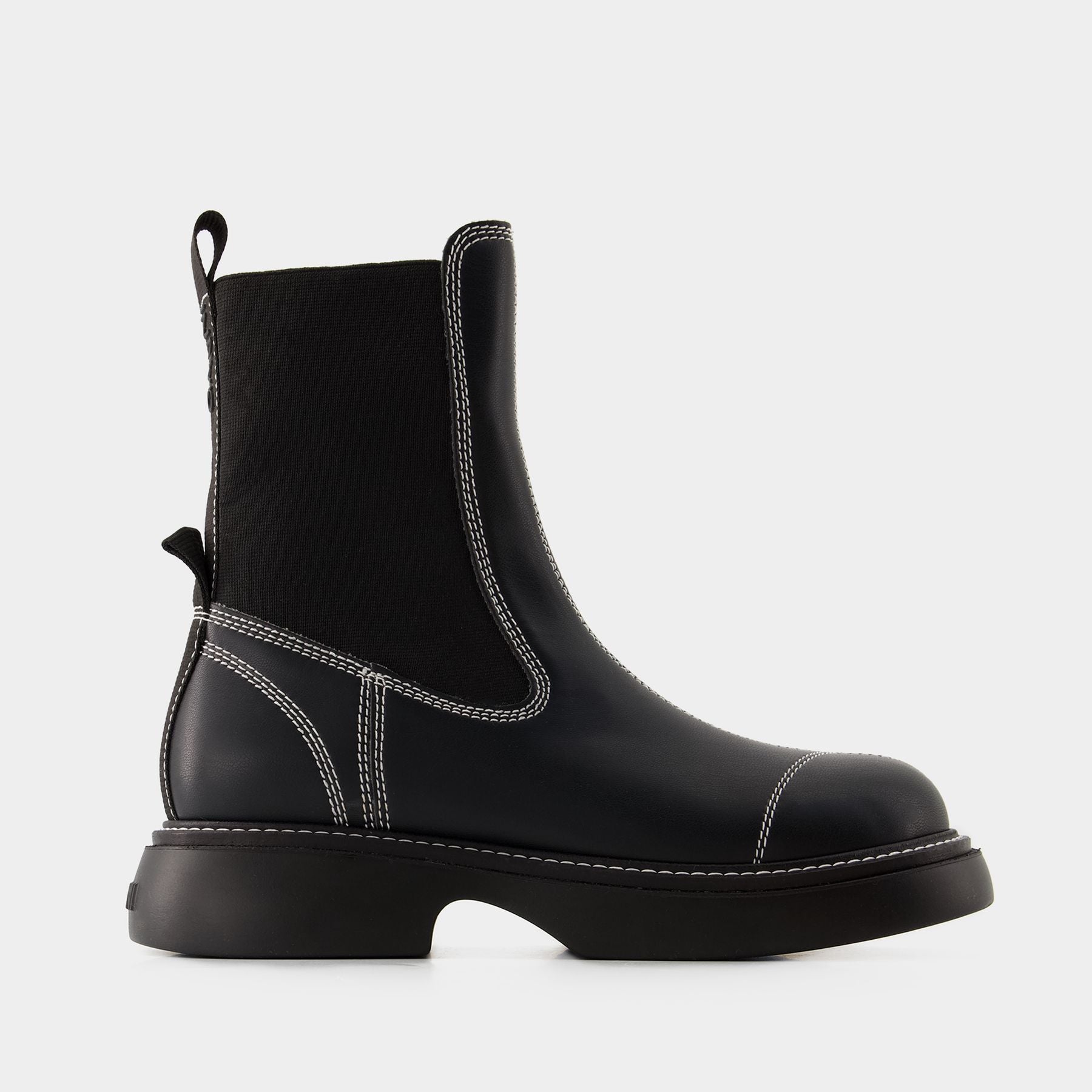 Everyday Mid Chelsea Boots Ganni Black