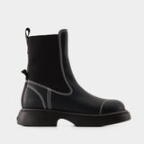 Everyday Mid Chelsea Boots - Ganni - Black