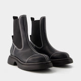 Everyday Mid Chelsea Boots - Ganni - Black