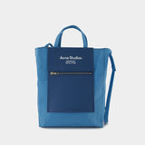 Tote Bag - Acne Studios - Blue Poudré/Blue - Leather