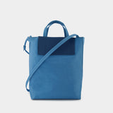 Tote Bag - Acne Studios - Blue Poudré/Blue - Leather