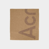 Scarf - Acne Studios - Brown Camel - Wool