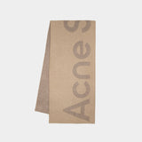 Scarf - Acne Studios - Brown Camel - Wool