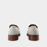 Loafers - Acne Studios - Faded Blue - Leather