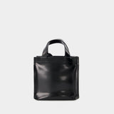 Logo Mini Tote Bag - Acne Studios - Black - Cotton