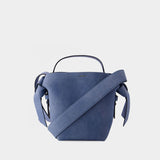 Musubi Mini Crossbody Bag - Acne Studios - Leather - Light Blue