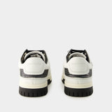 08sthlm Low Pop M Sneakers - Acne Studios - Leather - White/Black