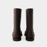 The Rain Boots - Toteme - Rubber - Brown