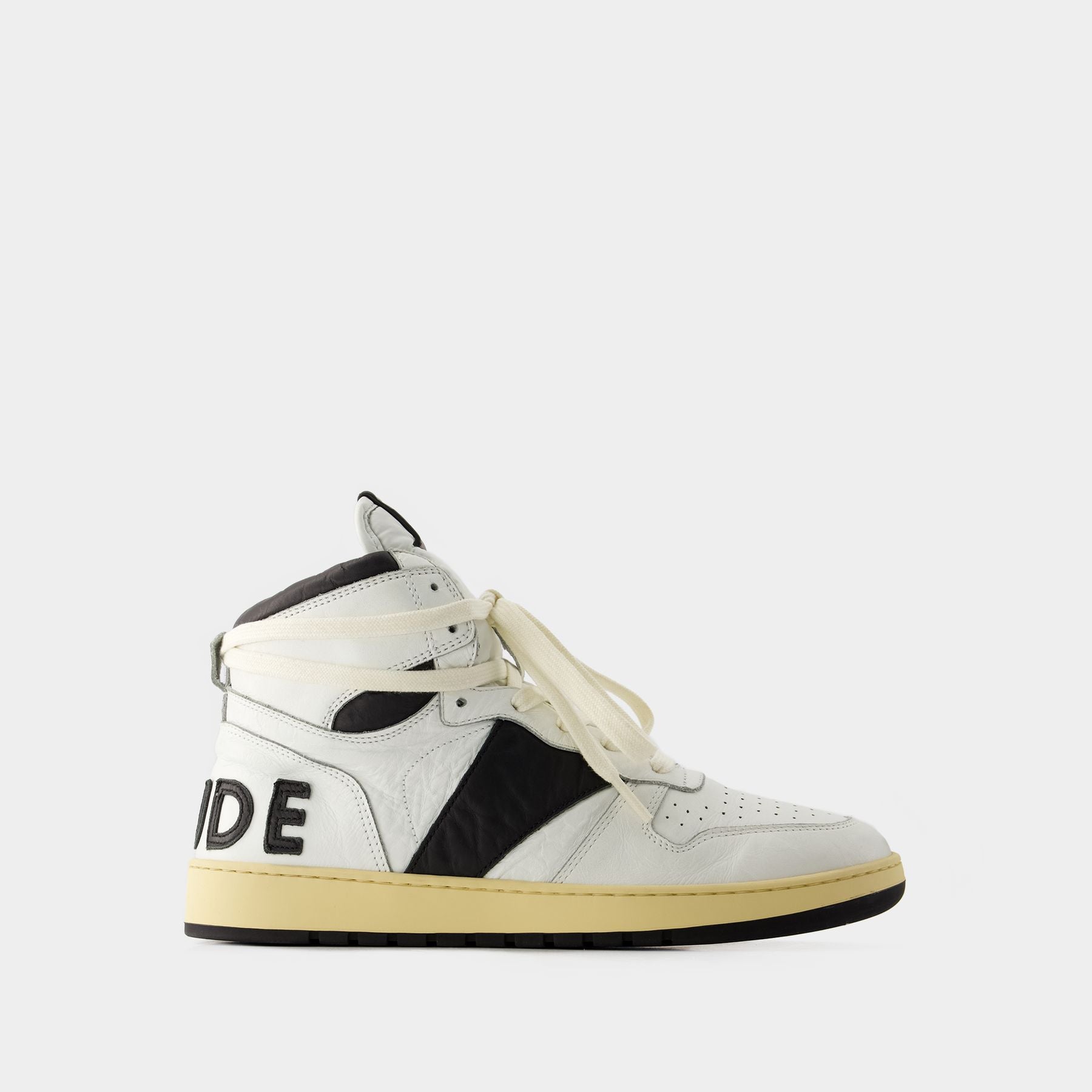 スニーカー Rhecess Hi Sneakers - Rhude - Leather - Black/White Rhecess Hi Sneakers - Rhude - Leather - Black/White