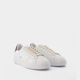 Pure Star Sneakers - Golden Goose - White/Burgundy - Leather