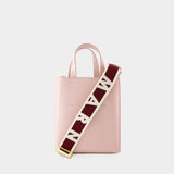 Museo Mini Crossbody - Marni - Leather - Light Pink