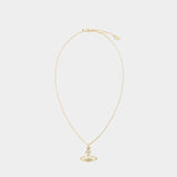 Mayfair Bas Relief Necklace - Vivienne Westwood - Brass - Gold