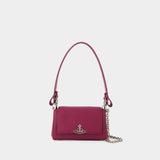 Hazel Small Handbag - Vivienne Westwood - Leather - Purple