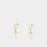 Aleksa Earrings - Vivienne Westwood - Brass - Gold