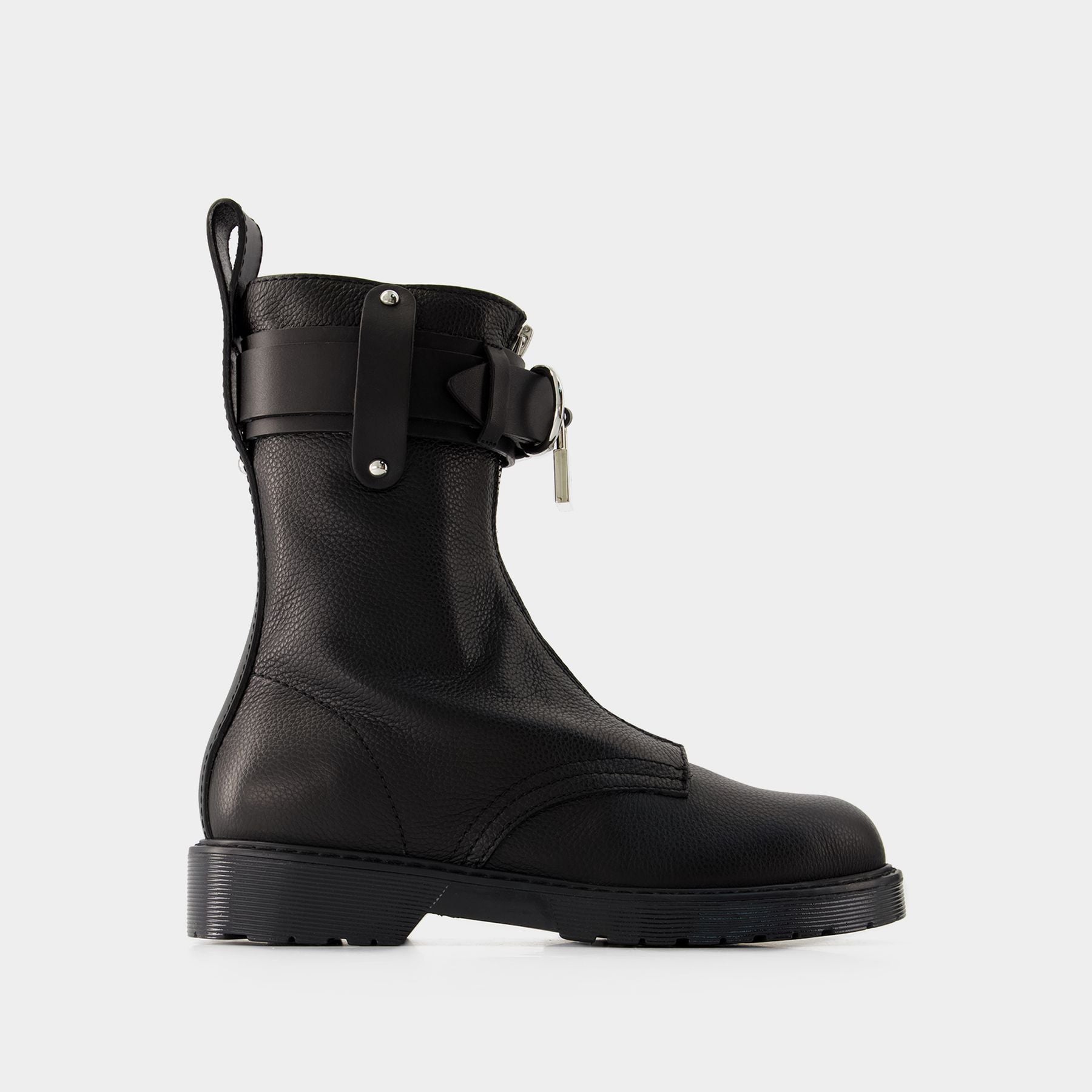 【関税込み】Punk Combat Boots - J.W. Anderson - Leather - Bl Punk Combat Boots - J.W. Anderson - Leather - Black