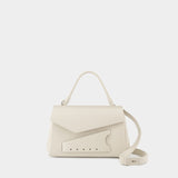 Snatched Clutch - Maison Margiela - Leather - Beige