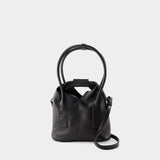 Japanese Crossbody - MM6 Maison Margiela - Leather - Black