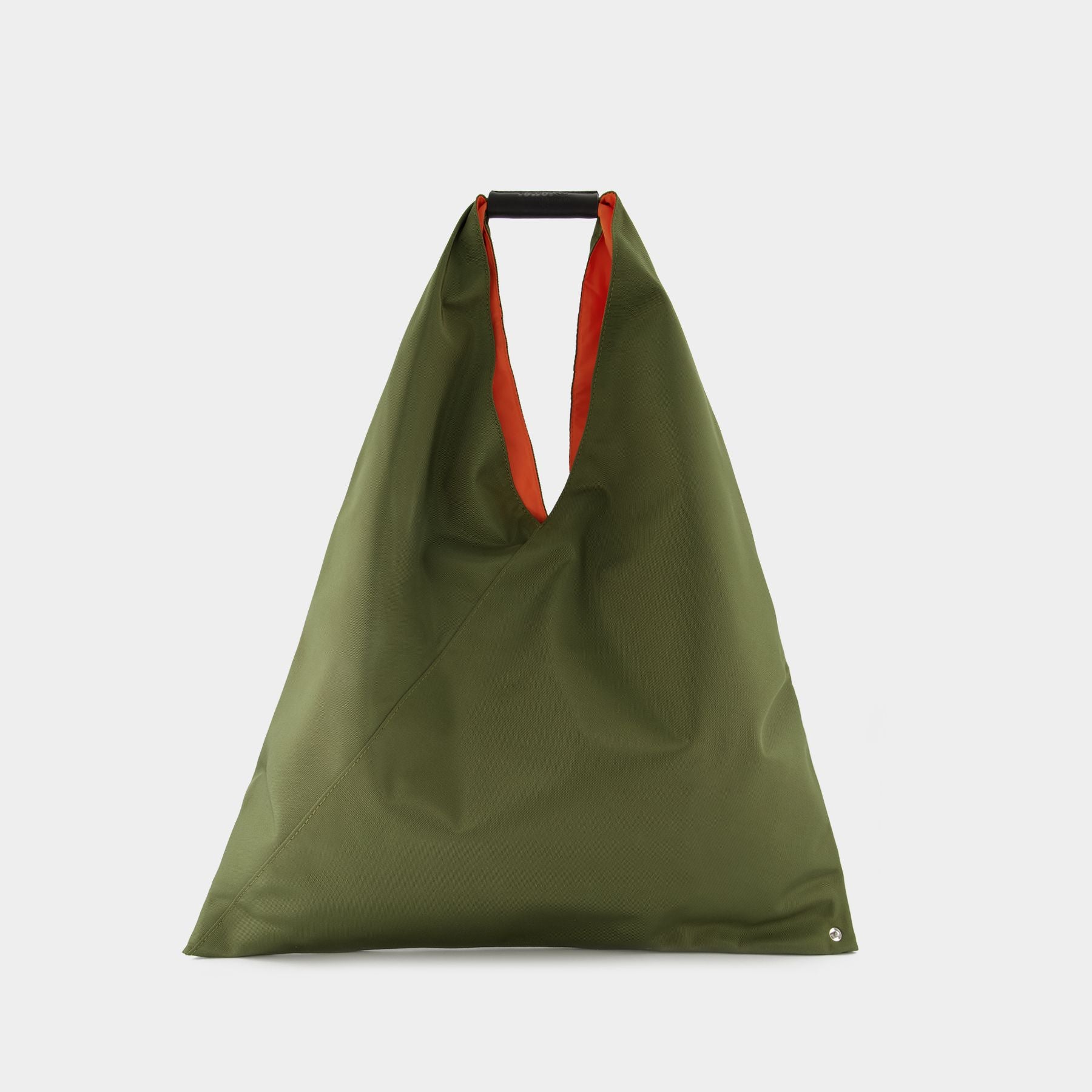 Classic Japanese Bag in Khaki Leather