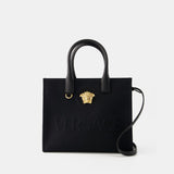 La Medusa Small Tote Bag - Versace - Cotton - Black