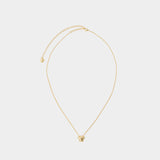 Medusa Necklace - Versace - Metal - Gold