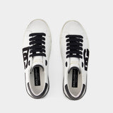 Portofino Sneakers - Dolce&Gabbana - Leather - Black/White