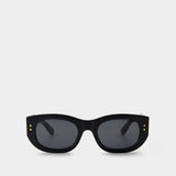 Gg1215S Sunglasses - Gucci - Black/Grey - Acetate