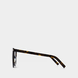Sl 548 Slim Sunglasses - Saint Laurent - Havana/Grey - Acetate