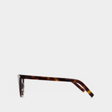 Sl 550 Slim Sunglasses - Saint Laurent - Havana/Green - Acetate