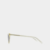 Sl 550 Slim Sunglasses - Saint Laurent - Yellow - Acetate