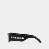 Sunglasses - Balenciaga - Acetate - Black
