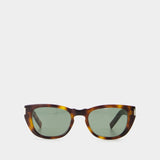 Sunglasses - Saint Laurent - Acetate - Brown
