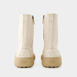 Winter Gommini Boots - Tod's - Leather - White