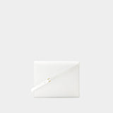 DG Logo Crossbody - Dolce&Gabbana - Leather - White