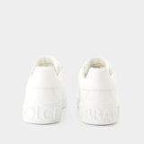 Sneakers - Dolce&Gabbana - Leather - White